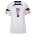 Camiseta Estados Unidos Yunus Musah #6 Primera Equipación para mujer Mundial 2022 manga corta